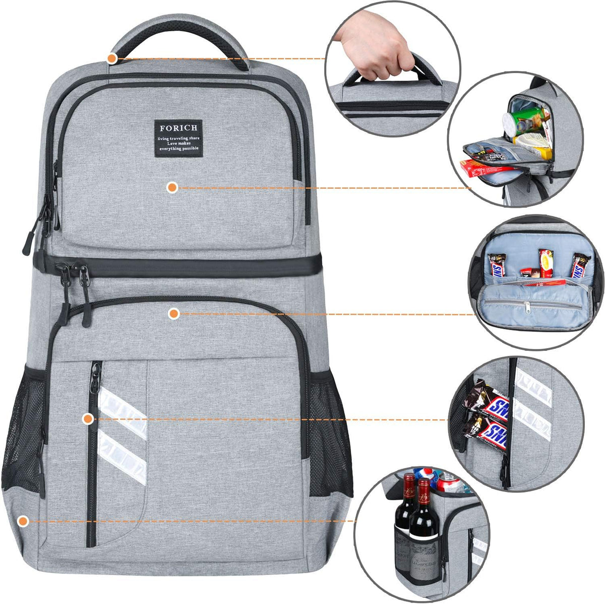 Backpack Cooler - Waterproof Backpack Cooler Bag